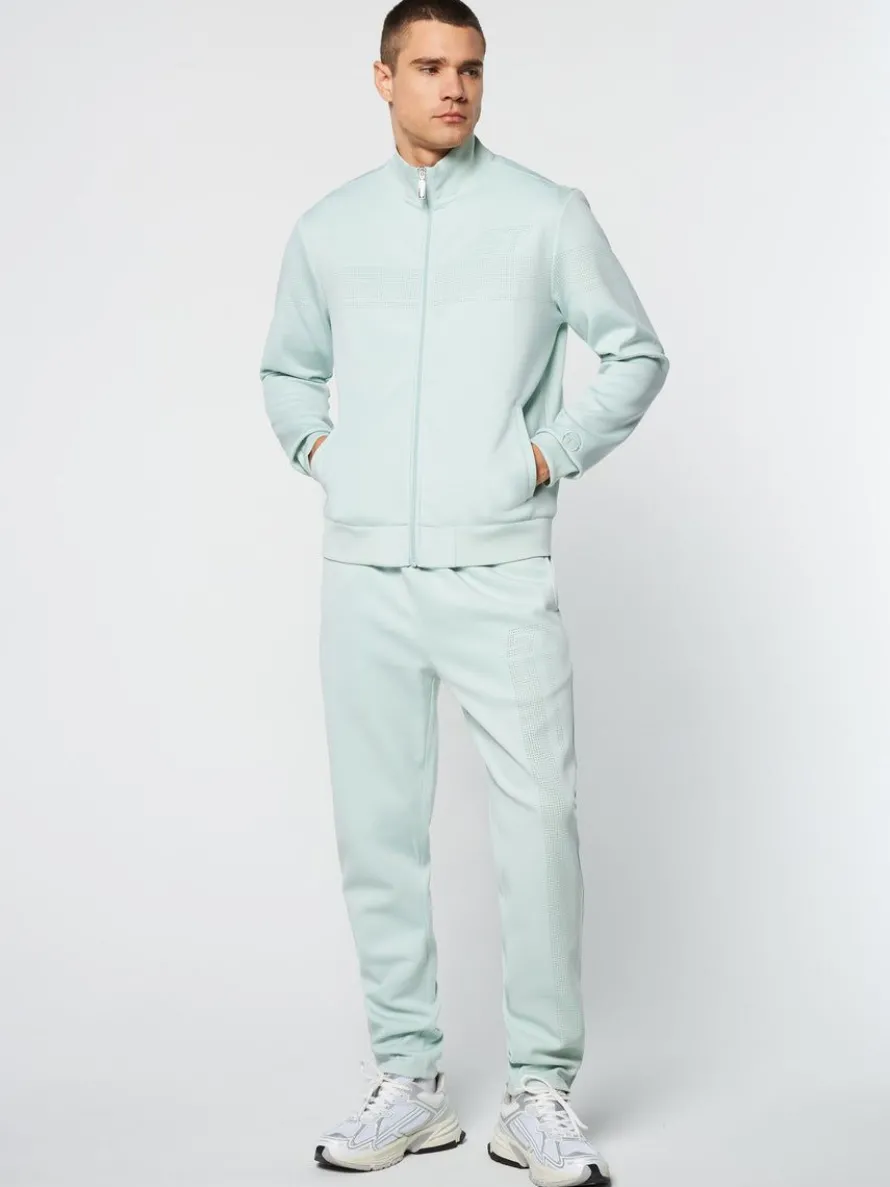 Perforata Track Jacket- Surf Spray