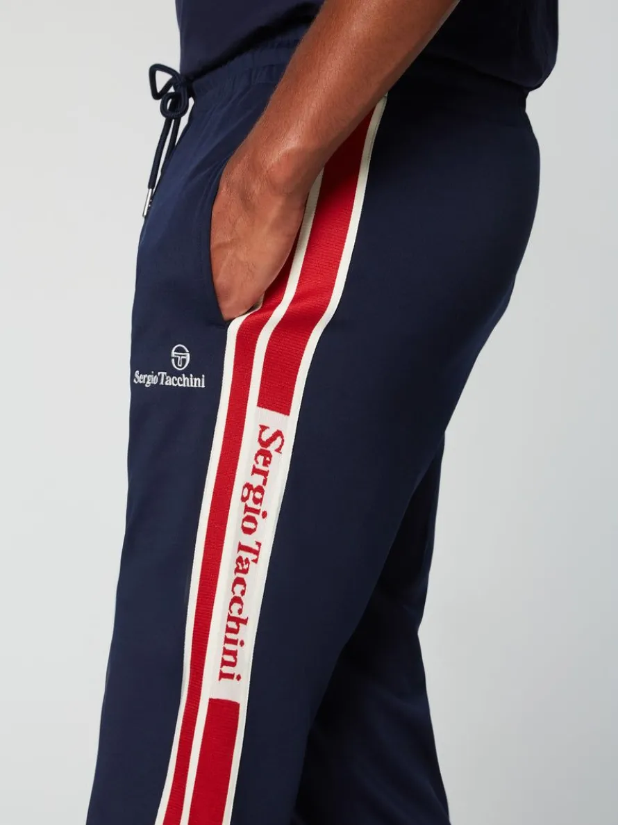 Gromo Tape Track Pant- Maritime Blue